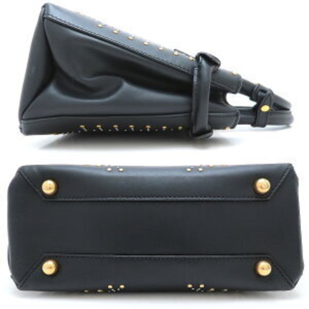 Burberry Shoulder Bag Leather Black - Picture 2 of 9